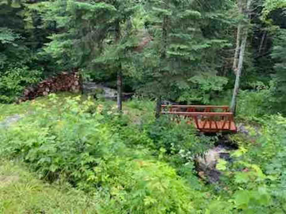 Le Jazz- Chalet Rustique/Chic Avec Spa Notre-Dame-Des-Bois Екстер'єр фото