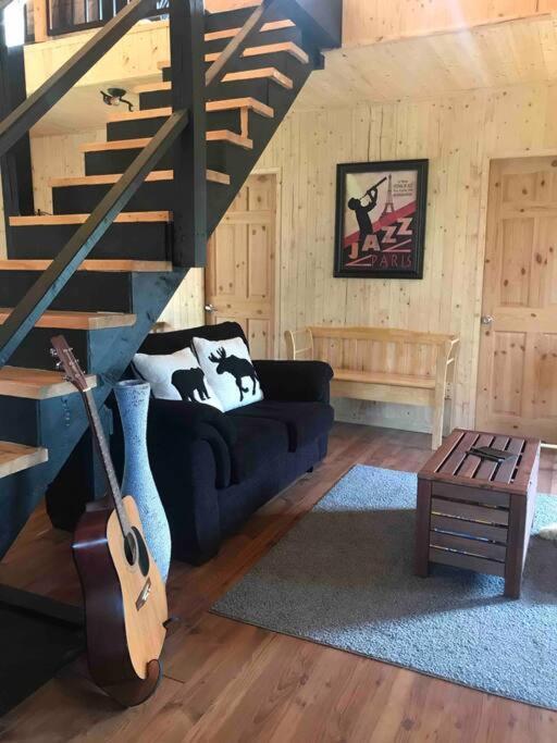Le Jazz- Chalet Rustique/Chic Avec Spa Notre-Dame-Des-Bois Екстер'єр фото